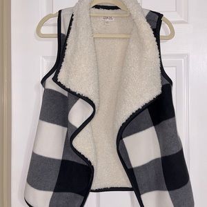 Wool Plaid Vest